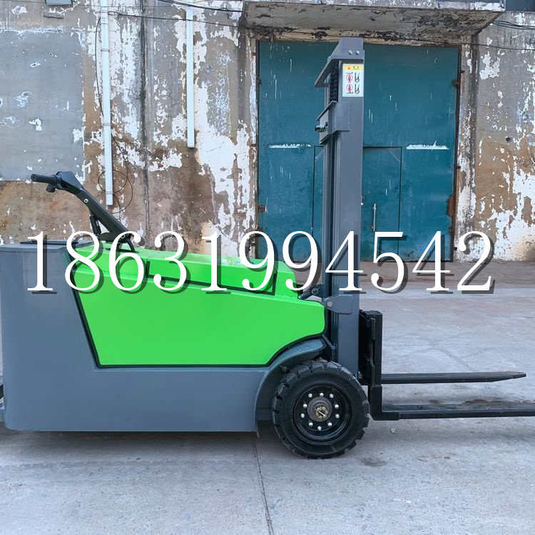 海西蒙古族藏族自治州小型电动叉车1吨2吨步行站驾式电瓶堆高充电装卸车液压升降车铲车